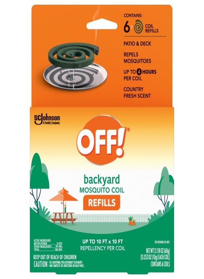 OFF! Mosquito Coil Refills 6 Count (Pack of 2) - Image 2
